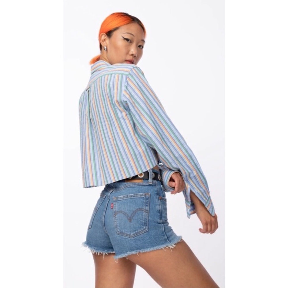 Levi's Ribcage Jean Shorts - Picture 3 of 5